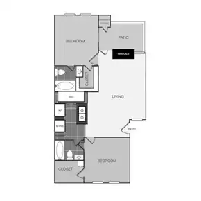 Unit 2307 2307 floor plan